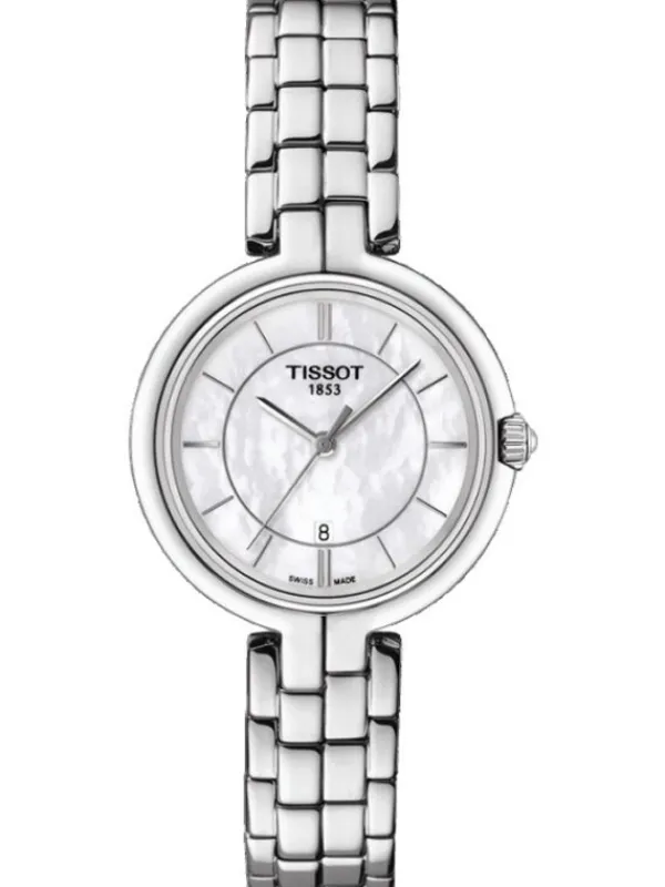 TISSOT Damenuhren-FLAMINGO, Lady, STAHL/STAHL T094.210.11.111.00