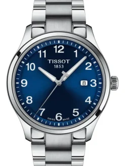 TISSOT Herrenuhren-GENT XL, blau, Stahlband T116.410.11.047.00