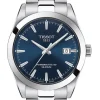 TISSOT Herrenuhren-GENTLEMAN Blau Gliederarmband T127.407.11.041.00