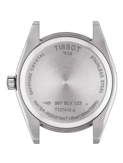 TISSOT Herrenuhren-GENTLEMAN Metallarmband Schwarz T127.410.11.051.00