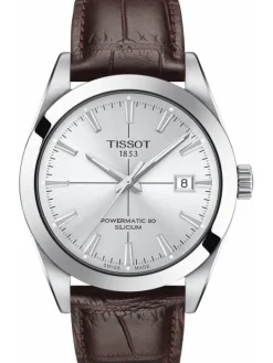 TISSOT Herrenuhren-GENTLEMAN 40mm BRAUN T127.407.16.031.01