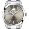 TISSOT Herrenuhren-GENTLEMAN POWERMATIC 80 OPEN HEART T127.407.11.081.00