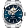 TISSOT Herrenuhren-GENTLEMAN POWERMATIC 80 OPEN HEART T127.407.11.041.01