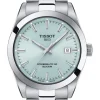 TISSOT Herrenuhren-GENTLEMAN Powermatic Hellblau T127.407.11.351.00