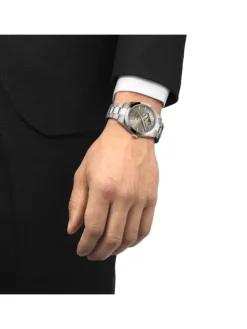 TISSOT Herrenuhren-GENTLEMAN POWERMATIC 80 OPEN HEART T127.407.11.081.00