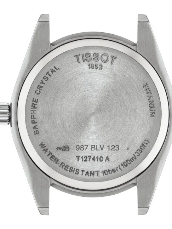 TISSOT Herrenuhren-GENTLEMAN QUARZ TITANIUM T127.410.44.081.00
