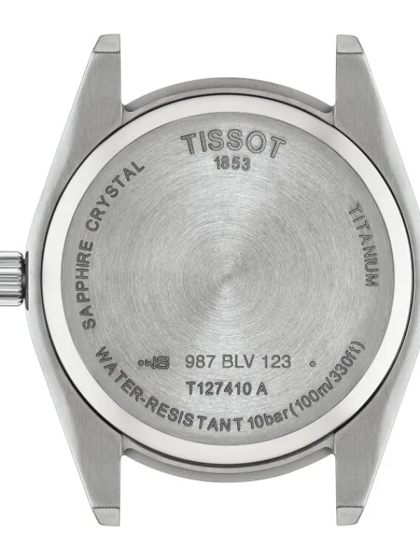 TISSOT Herrenuhren-GENTLEMAN QUARZ TITANIUM T127.410.44.041.00