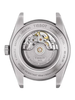TISSOT Herrenuhren-GENTLEMAN schwarz Gliederarmband T127.407.11.051.00