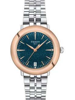 TISSOT Damenuhren-GLENDORA/LR/Q/ORR18/ACIER/CAD T929.210.41.046.00