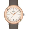 TISSOT Damenuhren-GLENDORA/LR/Q/ORR18/CUIR GRIS/ T929.210.46.266.00