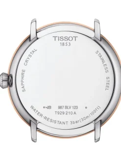 TISSOT Damenuhren-GLENDORA/LR/Q/ORR18/CUIR NOIR/ T929.210.46.051.00