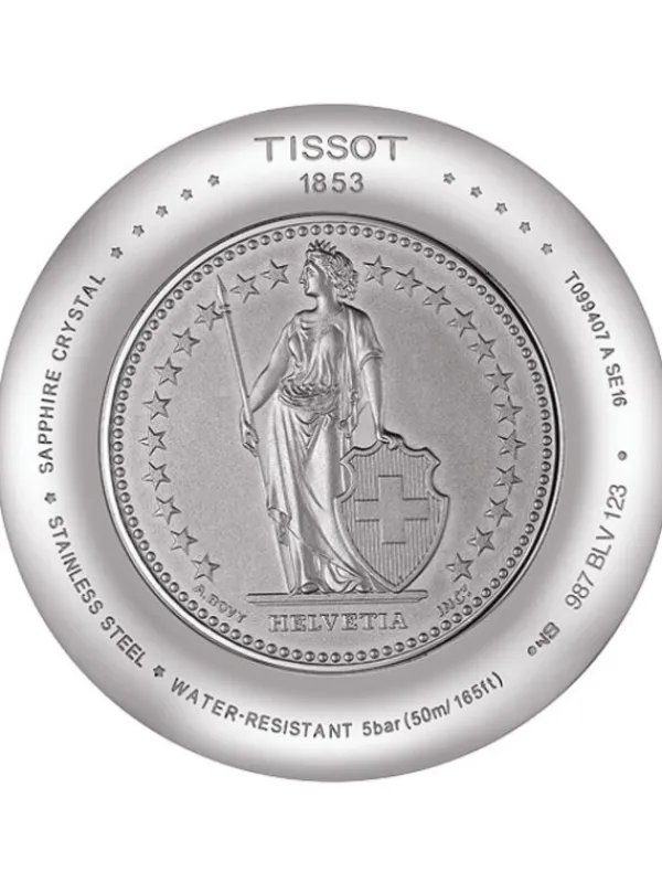 TISSOT Herrenuhren-Helvetic Pride Special Edition, Chemin Des Tourelles T099.407.22.038.01
