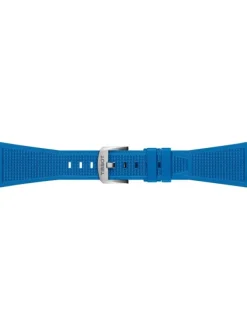 TISSOT Uhrenarmbänder-Kautschuk Band für PRX 40mm Blau T85.2.049.577