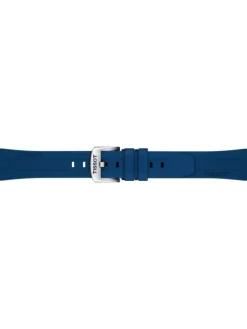 TISSOT Uhrenarmbänder | Zubehör-Kautschukarmband blau 20/17 T85.2.044.837