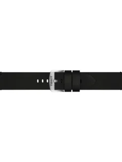 TISSOT Uhrenarmbänder | Zubehör-Kunstlederarmband schwarz 22 mm T85.2.048.225