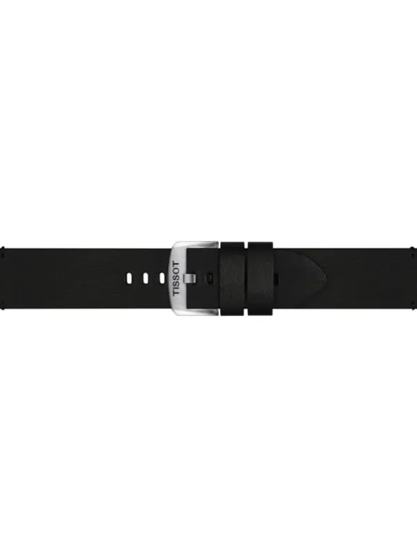 TISSOT Uhrenarmbänder | Zubehör-Kunstlederarmband schwarz 22 mm T85.2.048.225