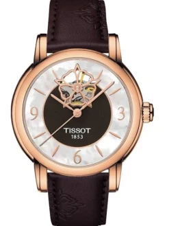TISSOT Damenuhren-LADY HEART Automatic, Diamond, rosé T050.207.37.117.04