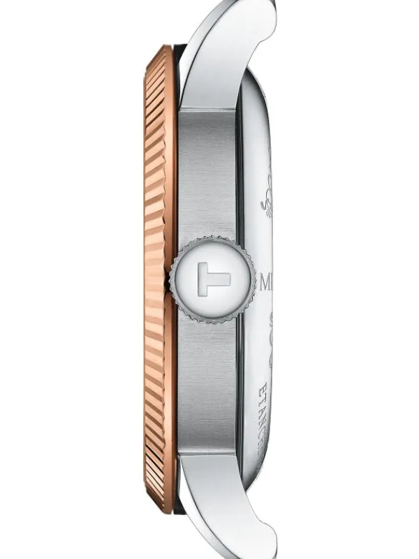 TISSOT Herrenuhren-Le Locle COSC 39mm 18k Gold Lünette T932.408.41.033.00