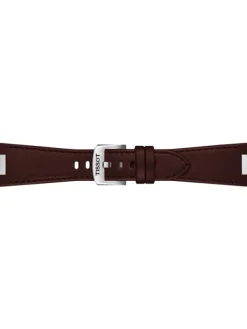 TISSOT Uhrenarmbänder-Lederarmband für PRX 35mm Braun T85.2.049.548