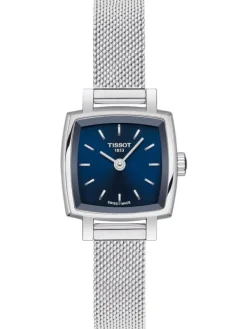 TISSOT Damenuhren-LOVELY, blue, Metallarmband T058.109.11.041.00