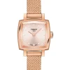TISSOT Damenuhren-LOVELY Diamant, metallarmband, rosé T058.109.33.456.00