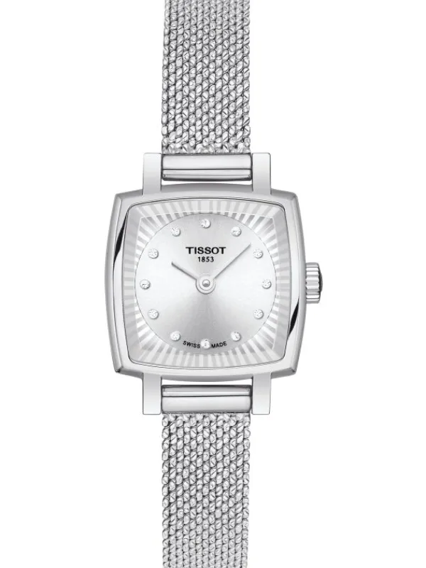 TISSOT Damenuhren-LOVELY Diamant, Metallarmband T058.109.11.036.00