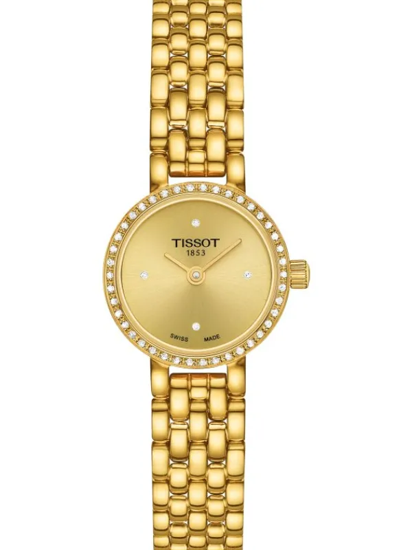 TISSOT Damenuhren-LOVELY goldf. T140.009.63.026.00