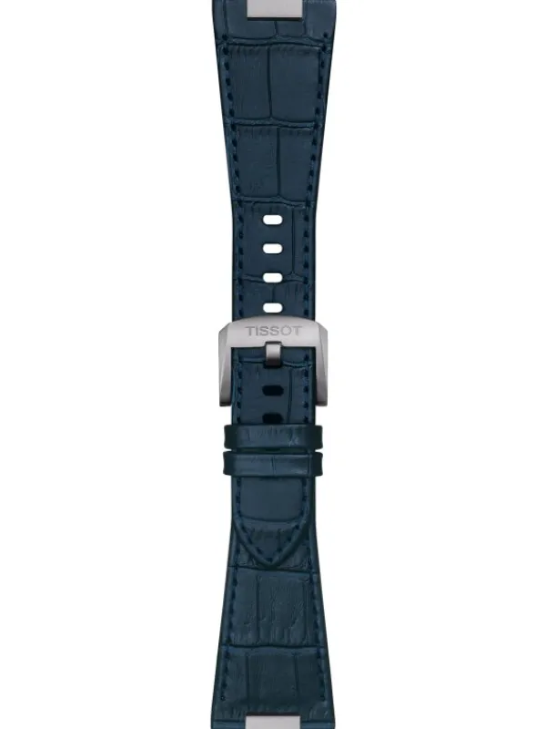TISSOT Uhrenarmbänder-Original Lederarmband PRX 40mm Durchmesser T85.2.047.701