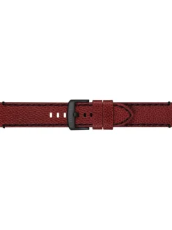 TISSOT Uhrenarmbänder | Zubehör-Original Lederarmband burgunderrot 22 mm T85.2.049.048