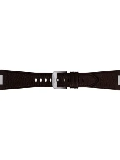 TISSOT Uhrenarmbänder-Original Lederarmband PRX 40mm Braun T85.2.049.164