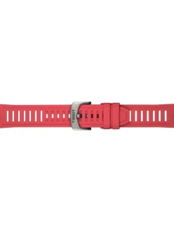 TISSOT Uhrenarmbänder | Zubehör-Original Band Silikon rot 21 mm T85.2.049.243