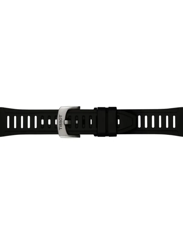 TISSOT Uhrenarmbänder | Zubehör-Original Band Silikon schwarz XS 21 mm T85.2.049.249