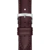 TISSOT Uhrenarmbänder-Original Lederarmband braun Bandanstoß 20 mm T85.2.0.46.838