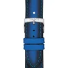 TISSOT Uhrenarmbänder-Original Lederarmband blau Bandanstoß 20 mm T85.2.0.46.840
