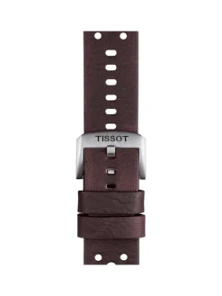 TISSOT Uhrenarmbänder-Original Lederarmband braun Bandanstoß 22 mm T85.2.0.46.777