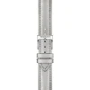 TISSOT Uhrenarmbänder-Original Lederarmband grau Bandanstoß 16 mm T85.2.047.129