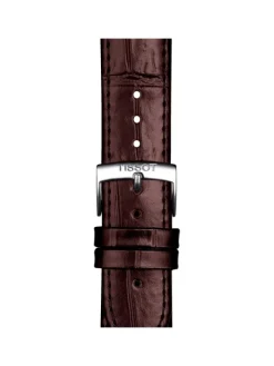 TISSOT Uhrenarmbänder | Zubehör-Original Lederarmband braun Bandanstoß 20 mm T85.2.0.43.013