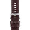 TISSOT Uhrenarmbänder-Original Lederarmband braun Bandanstoß 22 mm T85.2.0.46.773