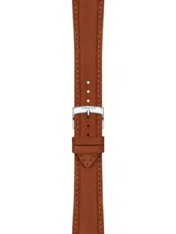 TISSOT Uhrenarmbänder | Zubehör-Original Lederarmband camel Bandanstoß 21 mm T85.2.048.229