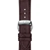 TISSOT Uhrenarmbänder-Original Lederarmband braun Bandanstoß 21 mm T85.2.0.45.399