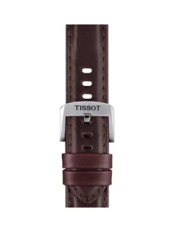TISSOT Uhrenarmbänder-Original Lederarmband braun Bandanstoß 20 mm T85.2.0.46.836