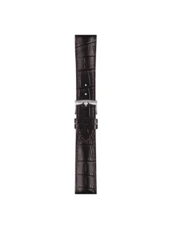 TISSOT Uhrenarmbänder-Original Lederarmband braun Bandanstoß 22 mm T85.2.0.41.655