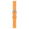 TISSOT Uhrenarmbänder | Zubehör-Original Silikonarmband orange Bandanstoss 18 mm T85.2.0.47.452