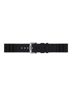 TISSOT Uhrenarmbänder | Zubehör-Original Silikonarmband schwarz Bandanstoß 22 mm T85.2.0.47.179