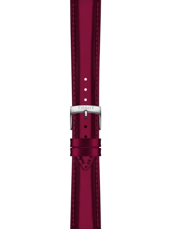 TISSOT Uhrenarmbänder | Zubehör-Original Synthetikarmband rot Bandanstoß 18 mm T85.2.048.152