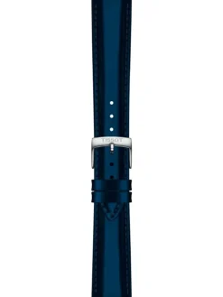 TISSOT Uhrenarmbänder-Original Synthetikarmband blau Bandanstoß 18 mm T85.2.048.150
