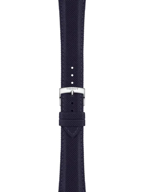 TISSOT Uhrenarmbänder | Zubehör-Original Textilarmband blau Bandanstoß 21 mm T85.2.048.185