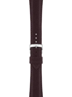 TISSOT Uhrenarmbänder-Original Textilarmband braun Bandanstoß 21 mm T85.2.048.181