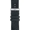 TISSOT Uhrenarmbänder-Original Textilarmband blau Bandanstoß 22 mm T85.2.0.46.779