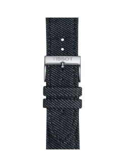 TISSOT Uhrenarmbänder-Original Textilarmband blau Bandanstoß 22 mm T85.2.0.46.779
